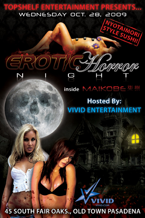 Meggan Mallone Vivid - Meggan Mallone and Nikki Jayne give you an Erotic Horror Night | Luke Ford